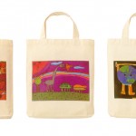 「子どもの絵マチ付マイバッグ」発売