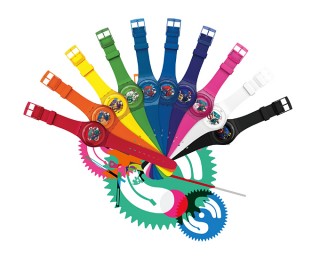 スウォッチ2012年新作、”SWATCH NEW GENT LACQUERED”で手元に遊び心を演出！