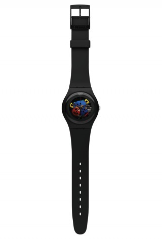 BLACK LACQUERED / SWATCH NEW GENT LACQUERED BLACK LACQUERED / SWATCH NEW GENT LACQUERED