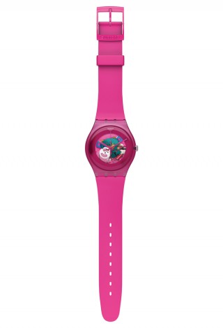 PINK LACQUERED / SWATCH NEW GENT LACQUERED PINK LACQUERED / SWATCH NEW GENT LACQUERED