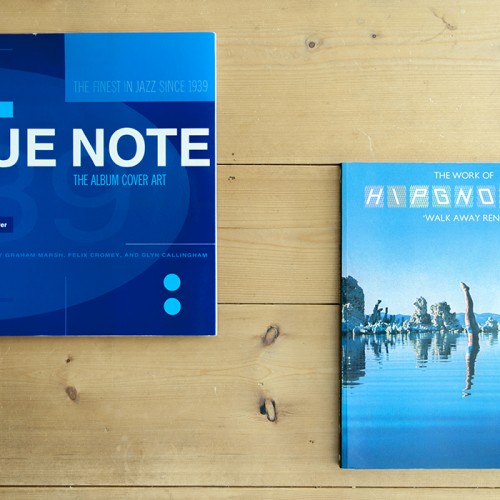 BLUE NOTE – THE ALBUM COVER ART | Graham Marsh | Chronicle Books | 1991 & Walk Away Rene – The Work of Hipgnosis | Storm Thorgerson | PAPER TIGER | 1978