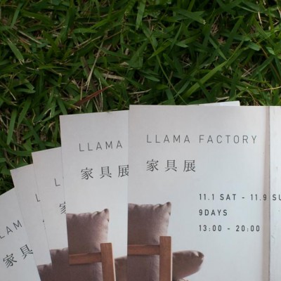 LLAMA FACTORY 家具展 開催 at NOISON