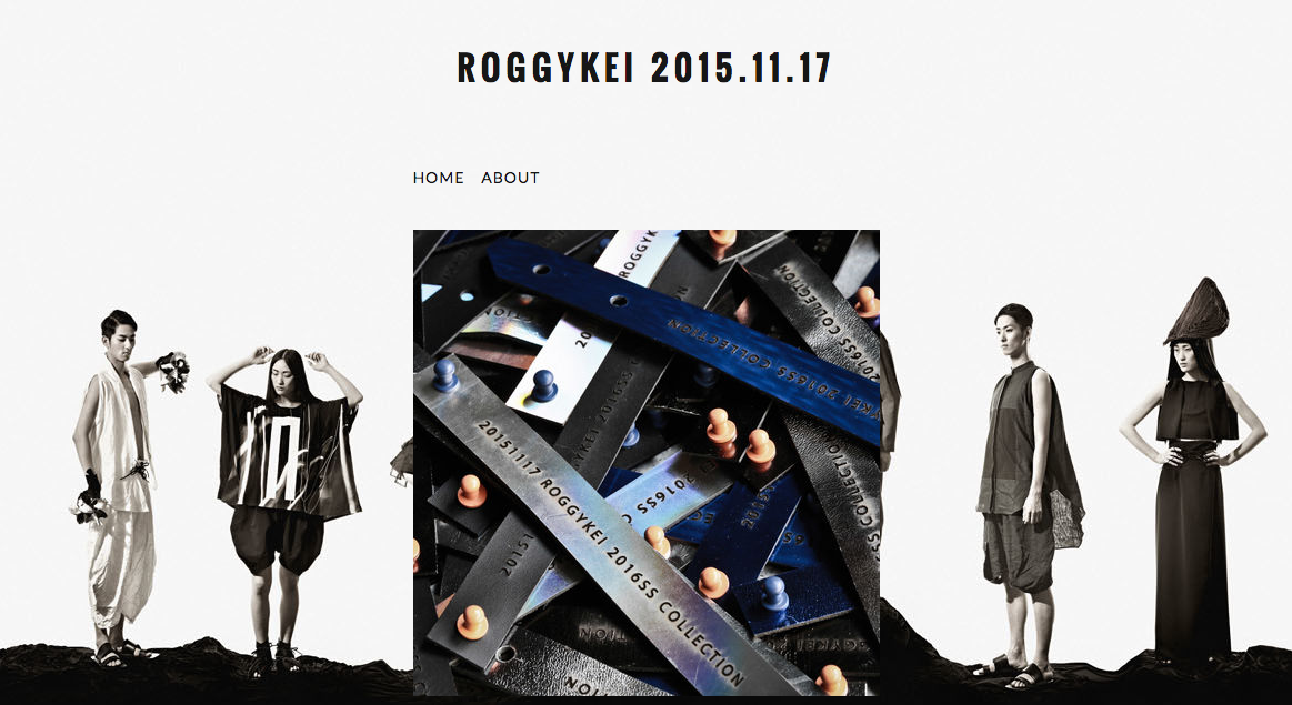 ROGGYKEI 2016 SPRING & SUMMER COLLECTION -変化の意識-｜スペシャル前売りチケット（レザーブレスレット）